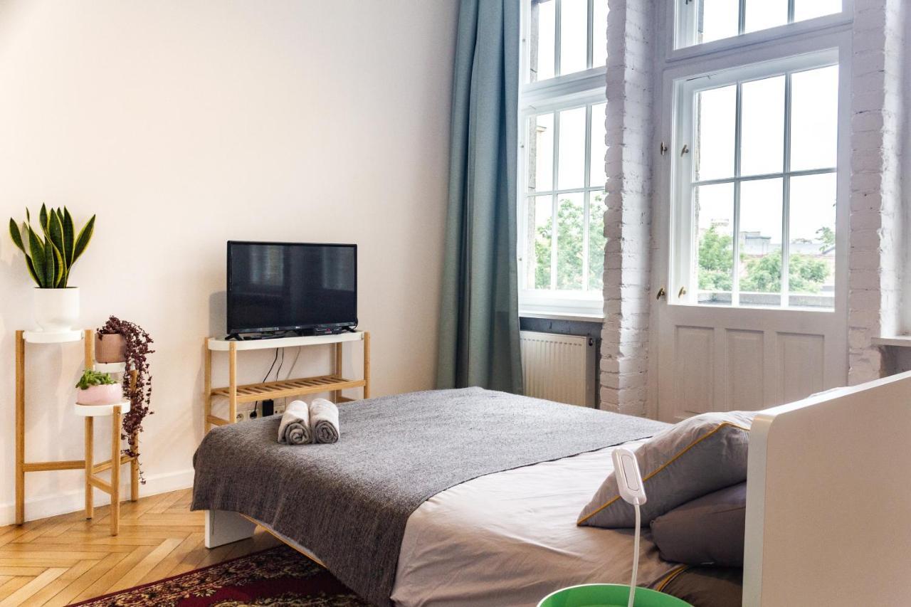 Apartament Przy Woonerfie Lódź Exterior foto