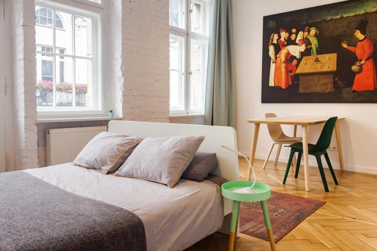 Apartament Przy Woonerfie Lódź Exterior foto